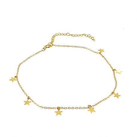 tobillera con estrellas