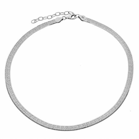 choker de plata