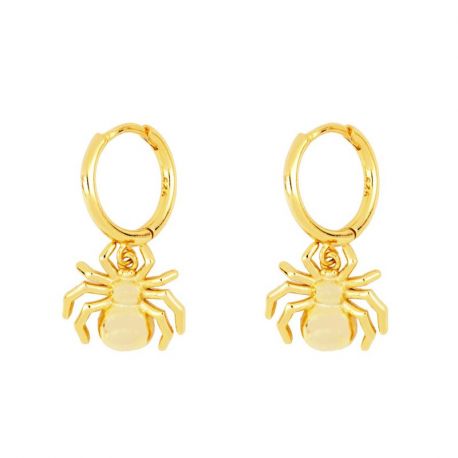 Pendientes Aros Spider Gold