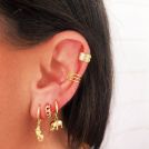 Pendientes Aros Masai Gold