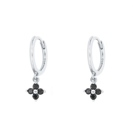 Pendientes Aros Greta Plata