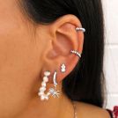 Pendientes Zuri Plata