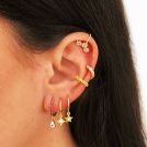 Pendientes Aros Adria Gold