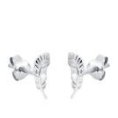 Pendientes Plumas Plata