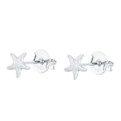 Pendientes de Estrellas en Plata