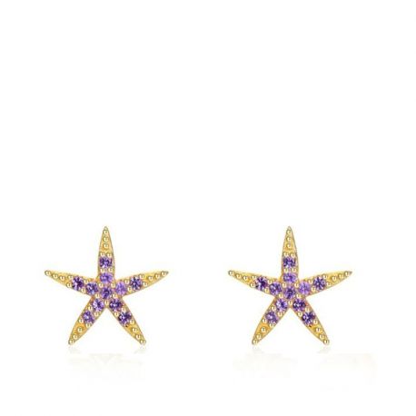 pendientes estrella de mar plata