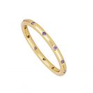 anillode oro violeta 